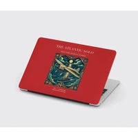 Thumbnail for VINTAGE G4018 - The Atlantic Solo - Designed MacBook Cases design on red