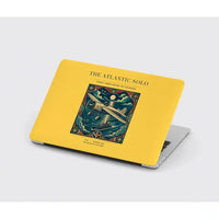 Thumbnail for VINTAGE G4018 - The Atlantic Solo - Designed MacBook Cases design on yellow