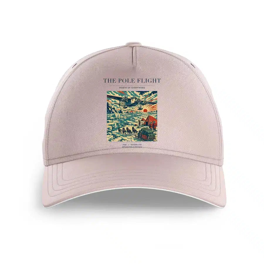 VINTAGE G4019 - The Pole Flight - Printed Hat design on pink