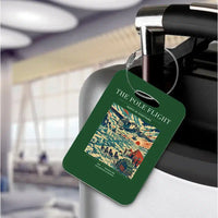 Thumbnail for VINTAGE G4019 - The Pole Flight - Acrylic Luggage Tags design on darkgreen