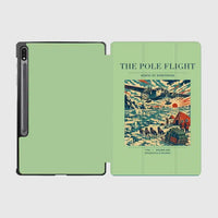 Thumbnail for VINTAGE G4019 - The Pole Flight - Designed iPad & Samsung Tablet Cases design on lightgreen samsung