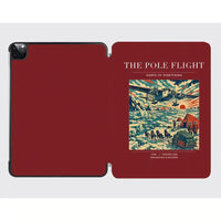 Thumbnail for VINTAGE G4019 - The Pole Flight - Designed iPad & Samsung Tablet Cases design on darkred ipad