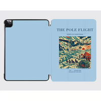 Thumbnail for VINTAGE G4019 - The Pole Flight - Designed iPad & Samsung Tablet Cases design on lightblue ipad