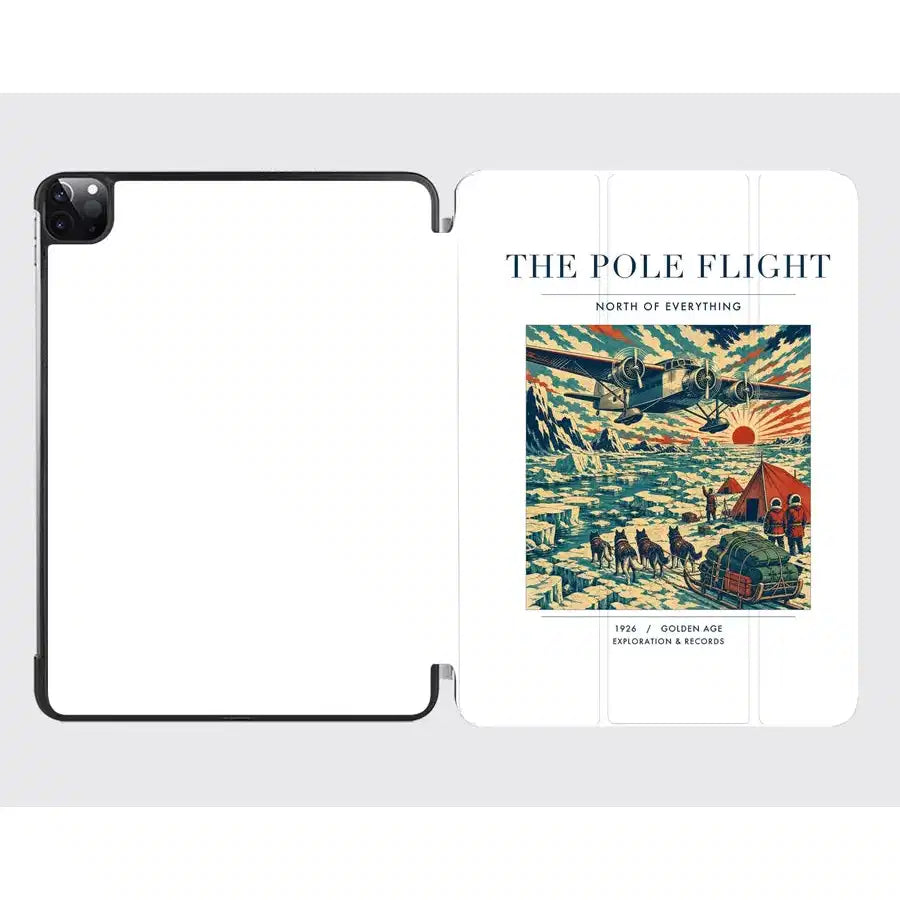VINTAGE G4019 - The Pole Flight - Designed iPad & Samsung Tablet Cases design on white ipad