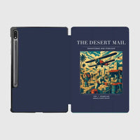 Thumbnail for VINTAGE G4020 - The Desert Mail - Designed iPad & Samsung Tablet Cases design on navyblue samsung