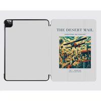 Thumbnail for VINTAGE G4020 - The Desert Mail - Designed iPad & Samsung Tablet Cases design on lightgray ipad