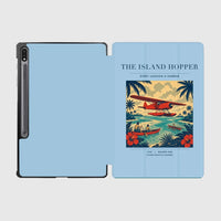 Thumbnail for VINTAGE G4024 - The Island Hopper - Designed iPad & Samsung Tablet Cases design on lightblue samsung