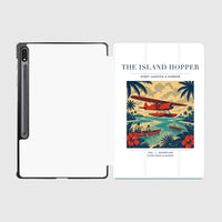 Thumbnail for VINTAGE G4024 - The Island Hopper - Designed iPad & Samsung Tablet Cases design on white samsung