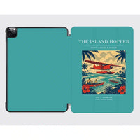 Thumbnail for VINTAGE G4024 - The Island Hopper - Designed iPad & Samsung Tablet Cases design on turquoise ipad