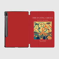 Thumbnail for VINTAGE G4026 - The Flying Circus - Designed iPad & Samsung Tablet Cases design on red samsung