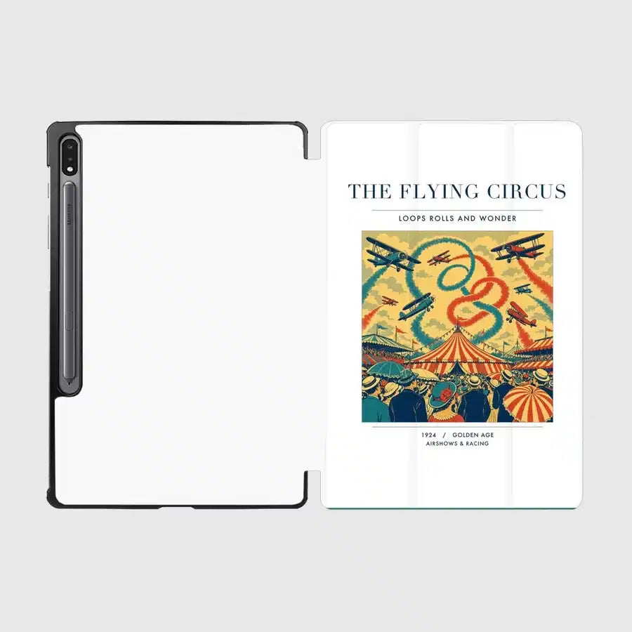VINTAGE G4026 - The Flying Circus - Designed iPad & Samsung Tablet Cases design on white samsung
