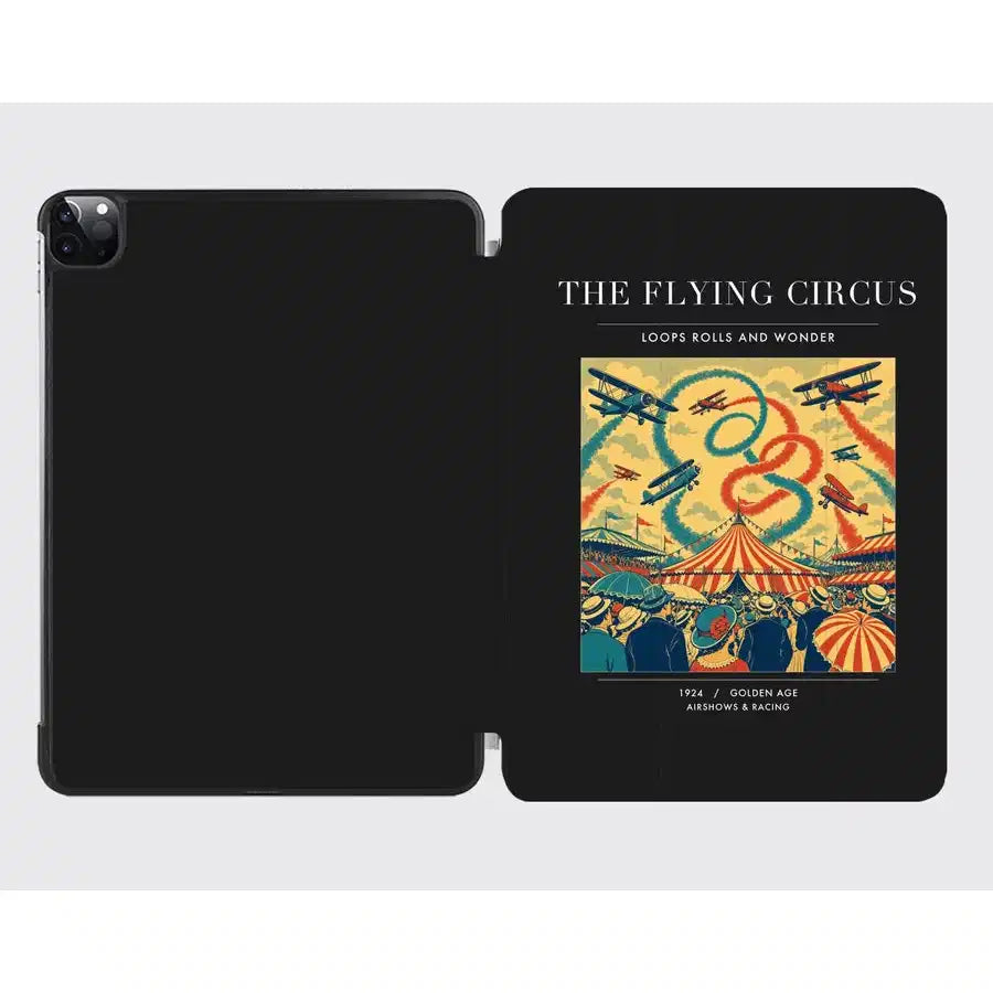 VINTAGE G4026 - The Flying Circus - Designed iPad & Samsung Tablet Cases design on black ipad