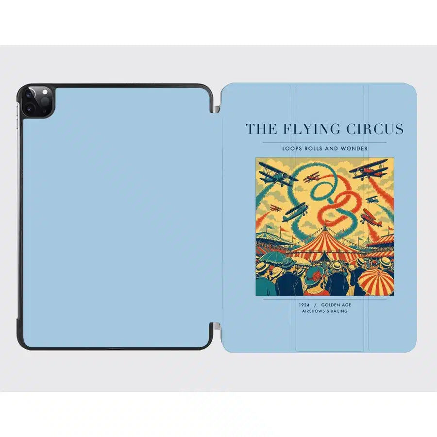 VINTAGE G4026 - The Flying Circus - Designed iPad & Samsung Tablet Cases design on lightblue ipad