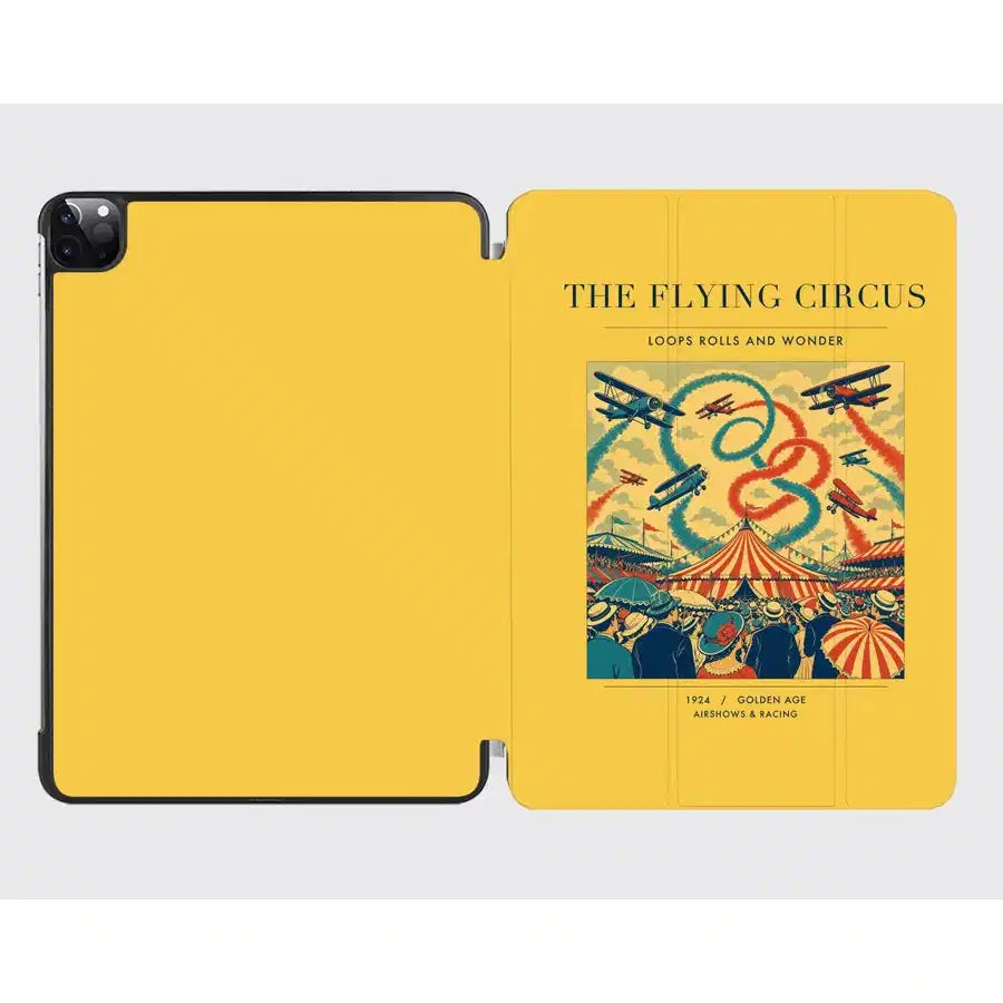 VINTAGE G4026 - The Flying Circus - Designed iPad & Samsung Tablet Cases design on yellow ipad