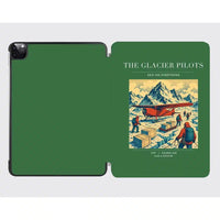 Thumbnail for VINTAGE G4028 - The Glacier Pilots - Designed iPad & Samsung Tablet Cases design on green ipad