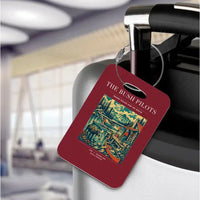 Thumbnail for VINTAGE G4029 - The Bush Pilots - Acrylic Luggage Tags design on darkred