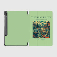 Thumbnail for VINTAGE G4029 - The Bush Pilots - Designed iPad & Samsung Tablet Cases design on lightgreen samsung