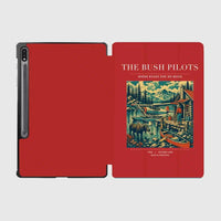 Thumbnail for VINTAGE G4029 - The Bush Pilots - Designed iPad & Samsung Tablet Cases design on red samsung