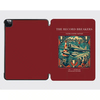 Thumbnail for VINTAGE G4030 - The Record Breakers - Designed iPad & Samsung Tablet Cases design on darkred ipad