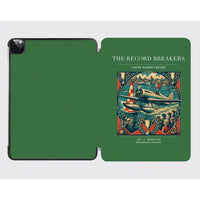 Thumbnail for VINTAGE G4030 - The Record Breakers - Designed iPad & Samsung Tablet Cases design on green ipad
