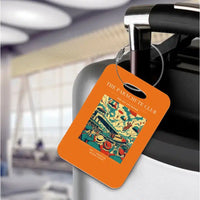 Thumbnail for VINTAGE G4032 - The Parachute Club - Acrylic Luggage Tags design on orange