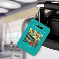 Thumbnail for VINTAGE G4032 - The Parachute Club - Acrylic Luggage Tags design on turquoise