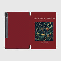 Thumbnail for VINTAGE G4033 - The Midnight Express - Designed iPad & Samsung Tablet Cases design on darkred samsung