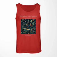 Thumbnail for VINTAGE G4033 - The Midnight Express - Designed Tank Tops design on red