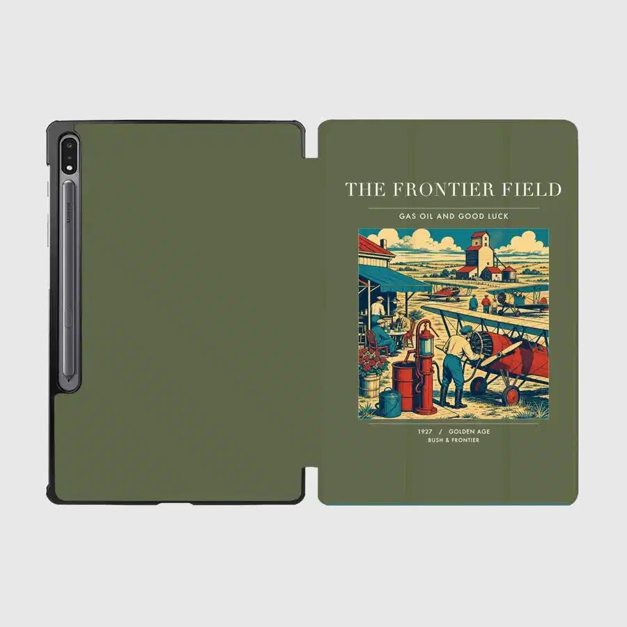 VINTAGE G4034 - The Frontier Field - Designed iPad & Samsung Tablet Cases design on greenarmy samsung