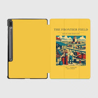 Thumbnail for VINTAGE G4034 - The Frontier Field - Designed iPad & Samsung Tablet Cases design on yellow samsung