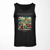 Thumbnail for VINTAGE G4034 - The Frontier Field - Designed Tank Tops design on black