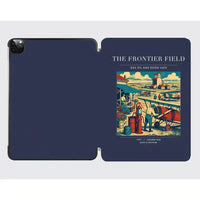 Thumbnail for VINTAGE G4034 - The Frontier Field - Designed iPad & Samsung Tablet Cases design on navyblue ipad