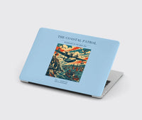 Thumbnail for VINTAGE G4035 - The Coastal Patrol - Designed MacBook Cases design on lightblue