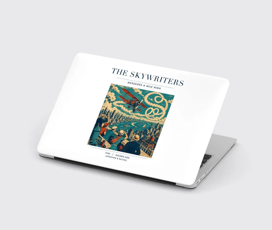 VINTAGE G4036 - The Skywriters - Designed MacBook Cases design on white