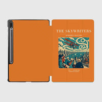 Thumbnail for VINTAGE G4036 - The Skywriters - Designed iPad & Samsung Tablet Cases design on orange samsung