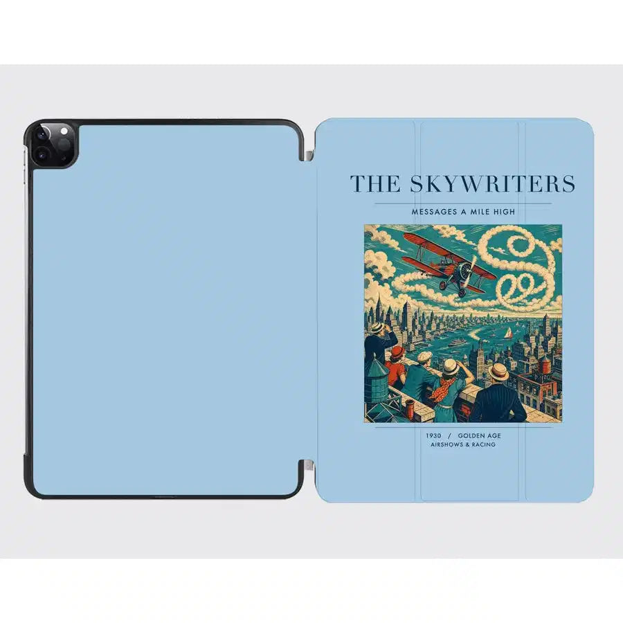 VINTAGE G4036 - The Skywriters - Designed iPad & Samsung Tablet Cases design on lightblue ipad