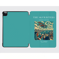 Thumbnail for VINTAGE G4036 - The Skywriters - Designed iPad & Samsung Tablet Cases design on turquoise ipad