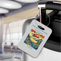 Thumbnail for VINTAGE G4038 - The Mountain Mail - Acrylic Luggage Tags design on lightgray
