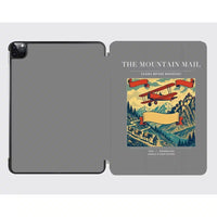 Thumbnail for VINTAGE G4038 - The Mountain Mail - Designed iPad & Samsung Tablet Cases design on gray ipad
