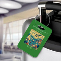 Thumbnail for VINTAGE G4039 - The Lake Regatta - Acrylic Luggage Tags design on green