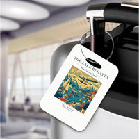 Thumbnail for VINTAGE G4039 - The Lake Regatta - Acrylic Luggage Tags design on white