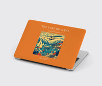 Thumbnail for VINTAGE G4039 - The Lake Regatta - Designed MacBook Cases design on orange