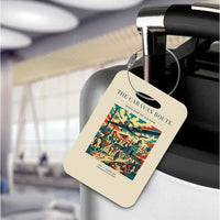 Thumbnail for VINTAGE G4040 - The Caravan Route - Acrylic Luggage Tags design on beige