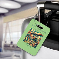 Thumbnail for VINTAGE G4040 - The Caravan Route - Acrylic Luggage Tags design on lightgreen