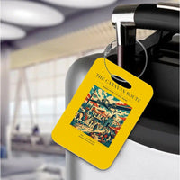 Thumbnail for VINTAGE G4040 - The Caravan Route - Acrylic Luggage Tags design on yellow