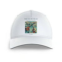 Thumbnail for VINTAGE G4041 - The Ice Runway - Printed Hat design on white