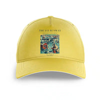 Thumbnail for VINTAGE G4041 - The Ice Runway - Printed Hat design on yellow