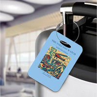 Thumbnail for VINTAGE G4042 - The Volcano Watch - Acrylic Luggage Tags design on lightblue