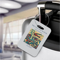 Thumbnail for VINTAGE G4042 - The Volcano Watch - Acrylic Luggage Tags design on lightgray