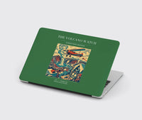 Thumbnail for VINTAGE G4042 - The Volcano Watch - Designed MacBook Cases design on green